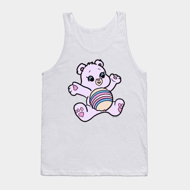 Trans Pride Tank Top by Kitopher Designs